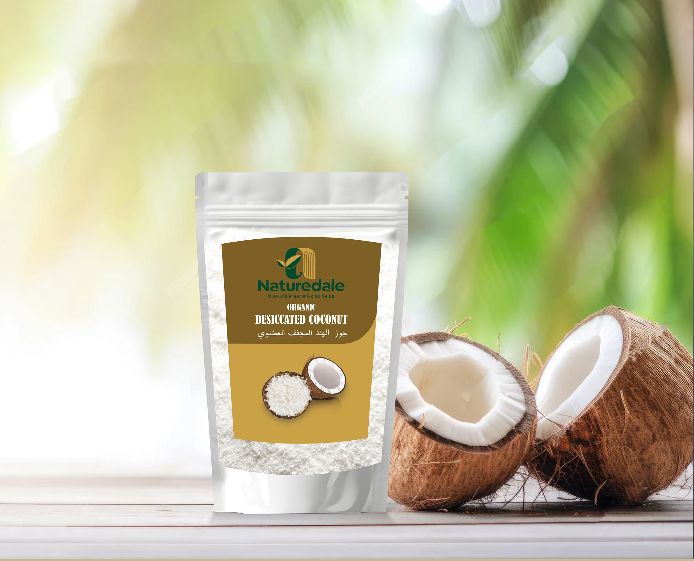 Organic Desiccated Coconut Powder